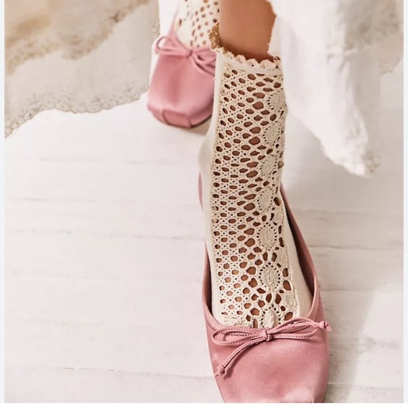 Free People Accessories - Free peoples rubies crochet socks new wtag